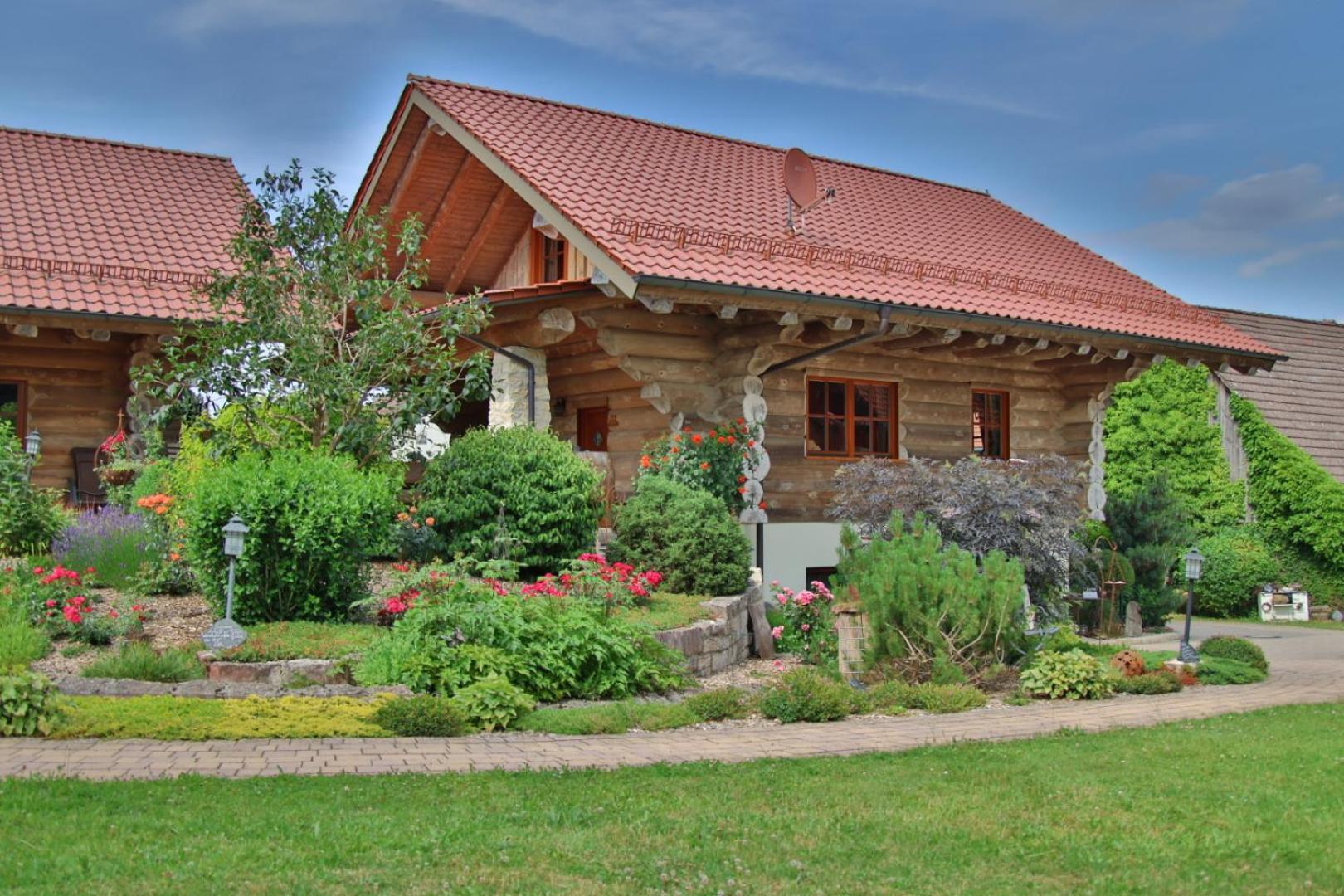 Hotel Heumann's Blockhäuser am Wald Pottenstein Exterior foto